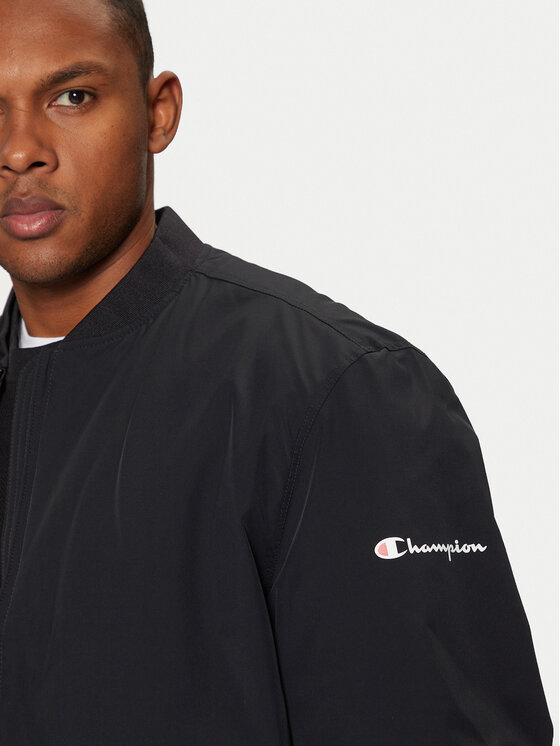 Champion Champion Μπόμπερ μπουφάν 220344 Μαύρο Regular Fit