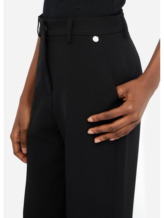 Liu Jo Liu Jo Pantaloni di tessuto CF5418T22002222C Nero Regular Fit