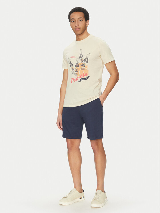 Blend Blend Sportovní kraťasy 20718381 Tmavomodrá Regular Fit