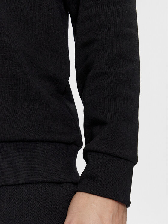Guess Guess Μπλούζα Medgar Z4RQ13 KBK32 Μαύρο Regular Fit
