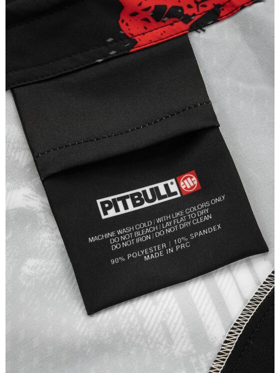 PITBULL PITBULL Szorty sportowe Spodenki treningowe Performance Pro plus Blood Dog II 3XL Czarny Regular Fit