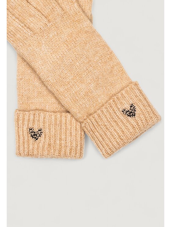 Pieces Pieces Γάντια Γυναικεία Pcniva Gloves Bc Μπεζ