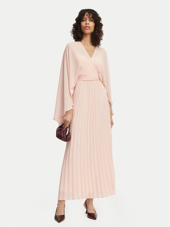 Vero Moda Vero Moda Sukienka wieczorowa Elliana 10348594 Różowy Regular Fit