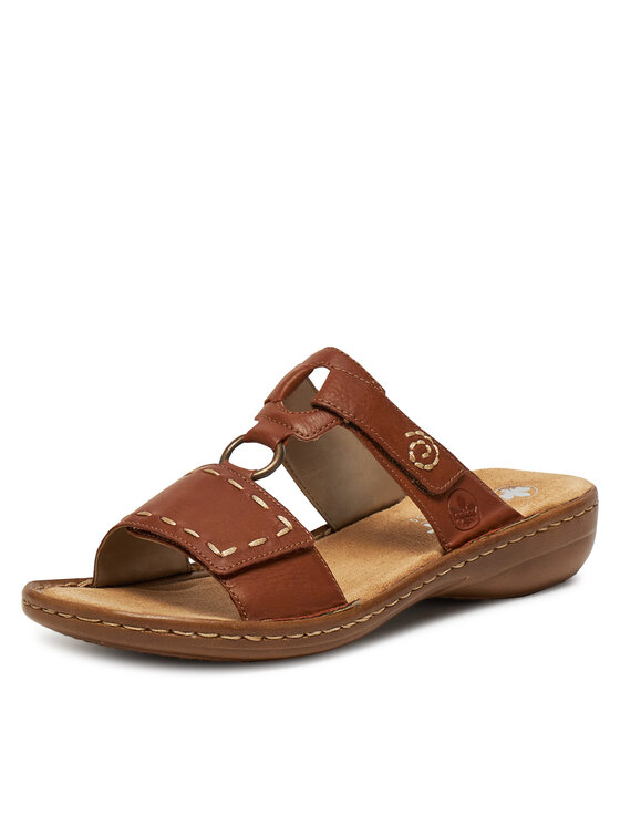 Rieker Rieker Šlepetės 60822-24 Ruda