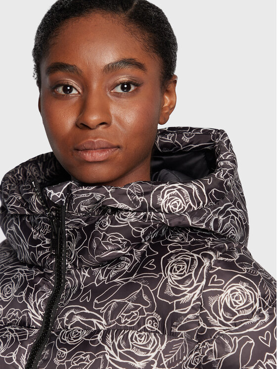 Head Head Μπουφάν πουπουλένιο Rebels Star Phase 824142 Μαύρο Regular Fit