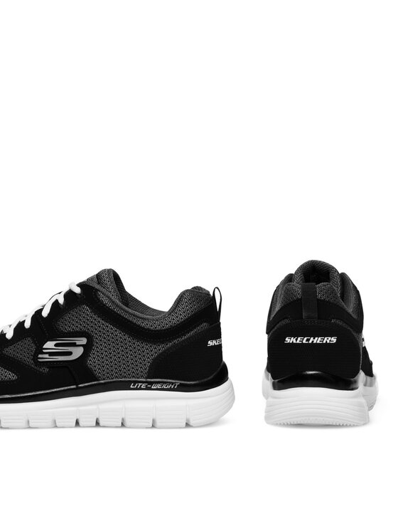 Skechers Sneakersy BURNS AGOURA 52635 BKW Černá | Modivo.cz
