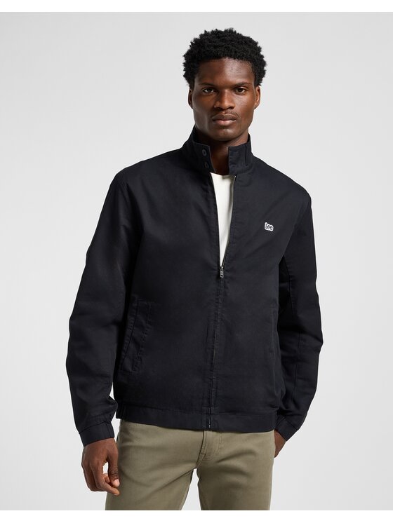 Lee Lee Kurtka przejściowa Harrington Jacket Unionall Black Czarny Regular Fit