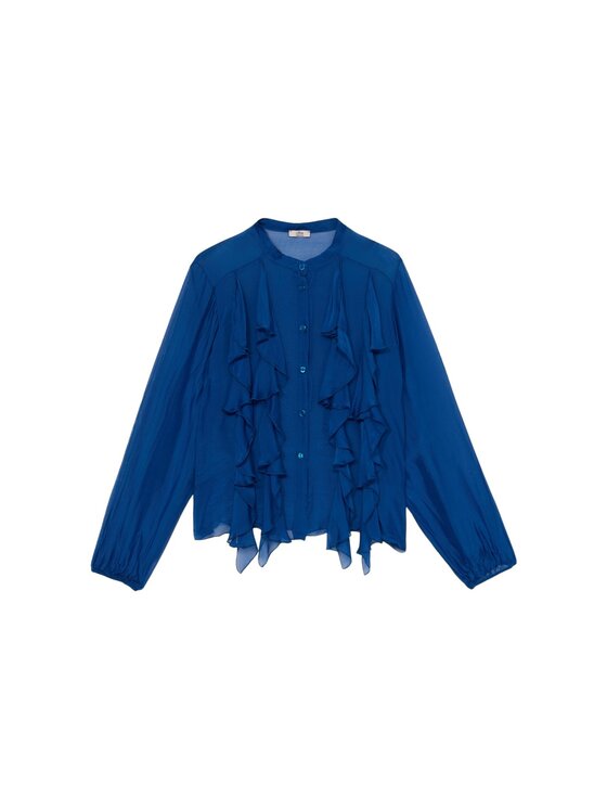 Oltre Oltre Camicia 5127R003037N024 Blu Regular Fit