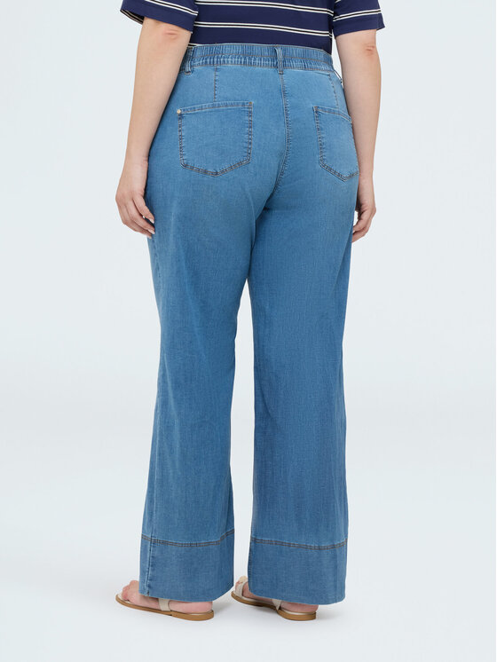 Fiorella Rubino Fiorella Rubino Jeans P405T005284N004 Turchese Regular Fit