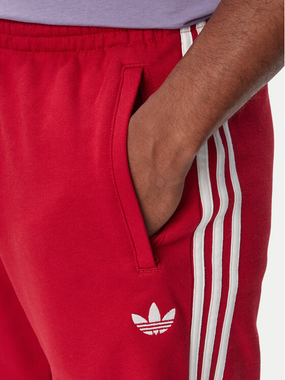 adidas adidas Sportske kratke hlače 3-Stripes Shorts KE1692 Crvena Regular Fit