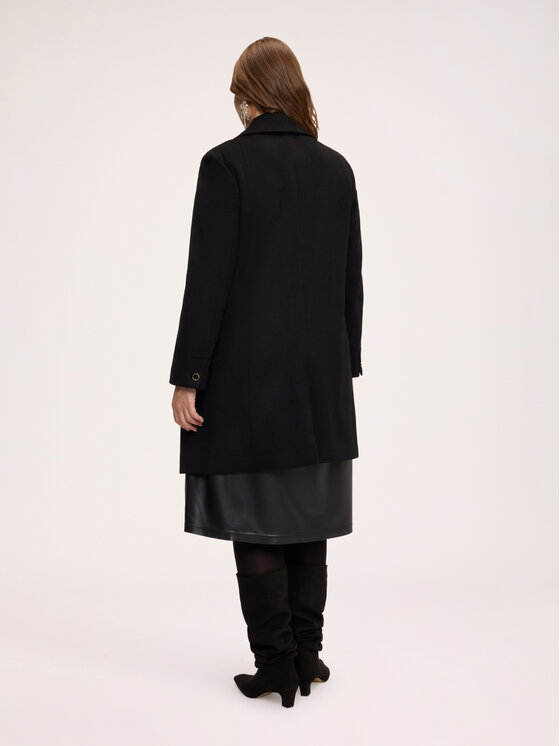 Fiorella Rubino Fiorella Rubino Cappotto invernale 0046T000400N033 Nero Regular Fit