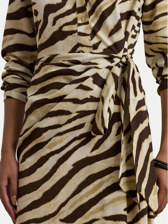 LAUREN RALPH LAUREN LAUREN RALPH LAUREN Rochie tip cămașă 200970833001 Bej Regular Fit
