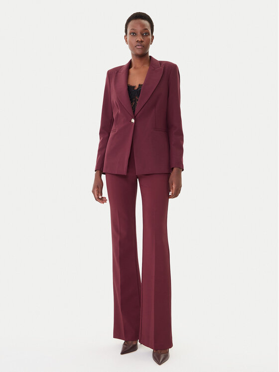 Maryley Maryley Піджак 25IB187/M06/43BU Бордовий Regular Fit