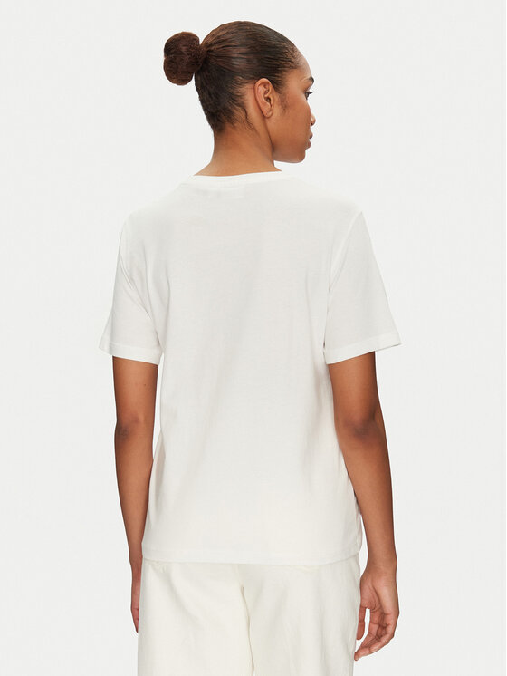 Vila Vila T-krekls Sybil 14108062 Balts Regular Fit