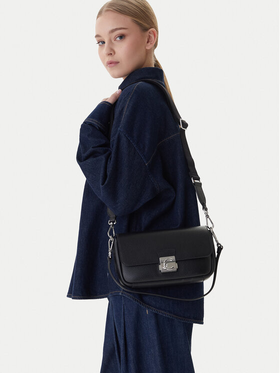 Coccinelle Coccinelle Handtasche U4K Coccinelle C-Me Lock E1 U4K 12 02 02 Schwarz