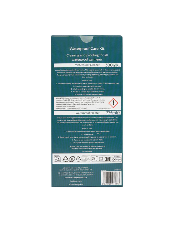 Barbour Barbour Σετ εμποτιστικών προϊόντων UAC0281MI11