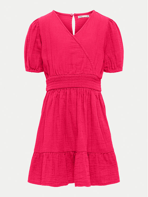 Kids ONLY Kids ONLY Rochie de vară Thyra 15339620 Roz Regular Fit