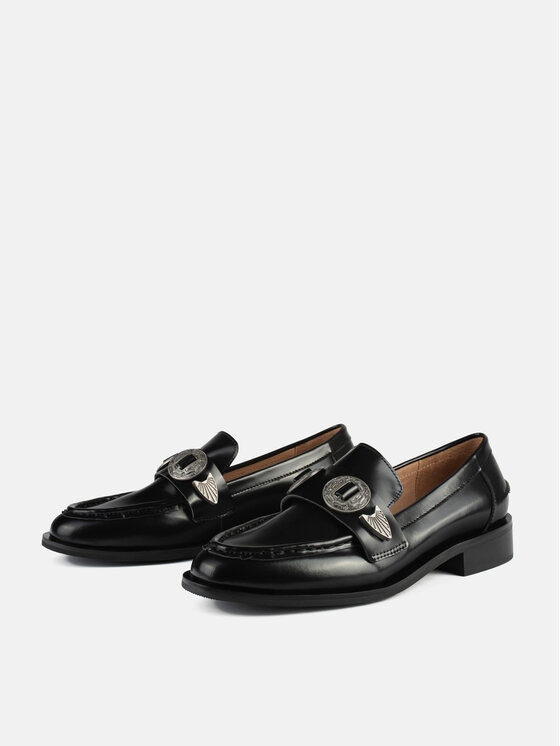 L37 L37 Mokasíny THE GAMBLER Černá