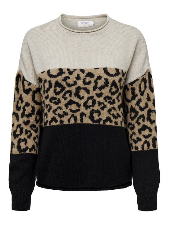 ONLY ONLY Светр Jade 15294969 Бежевий Regular Fit