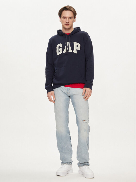 Gap Gap Pulóver 868453-01 Sötétkék Regular Fit