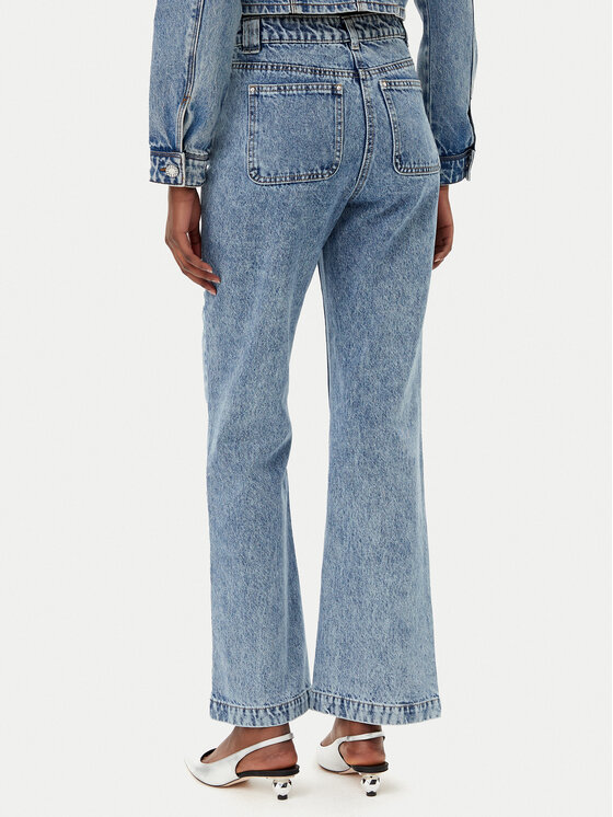Morgan Morgan Jeansy 251-PCHARME Světle modrá Bootcut Fit