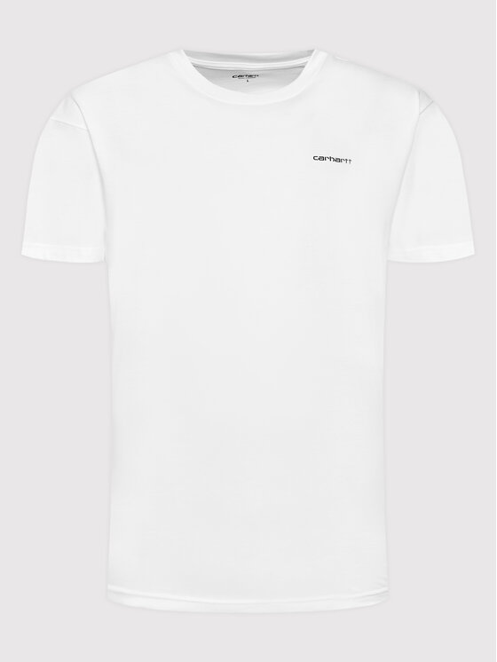 Carhartt WIP Carhartt WIP T-krekls Nils I030111 Balts Loose Fit