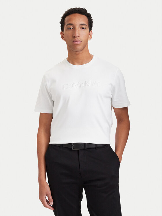 Calvin Klein Calvin Klein Тишърт Interlock LV04LH804G Бял Regular Fit