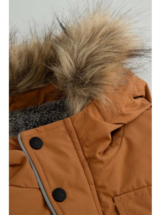 Coccodrillo Coccodrillo Zimní bunda ZC5152105OBK-002 Béžová Regular Fit