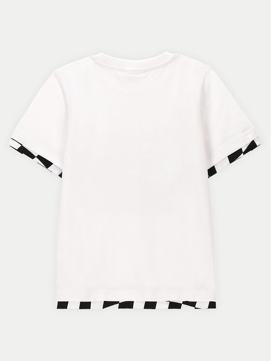 Coccodrillo Coccodrillo T-Shirt WC4143202RAK Biały Regular Fit