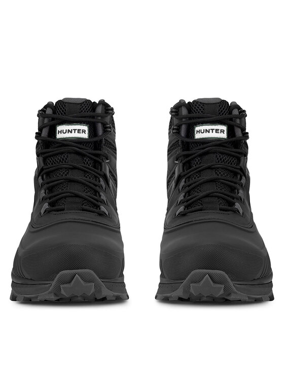Hunter Hunter Bakancs AWW EVERGREEN SNOW HIKER WP Fekete