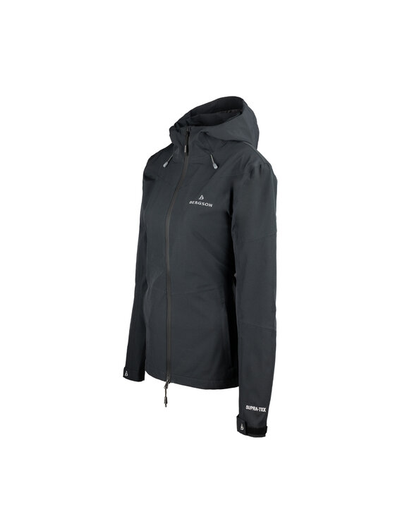Bergson Bergson Kurtka outdoor STORMVAULT STX Czarny Regular Fit