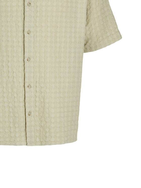 Jack & Jones Jack & Jones Koszula Dobby 12277184 Zielony Relaxed Fit