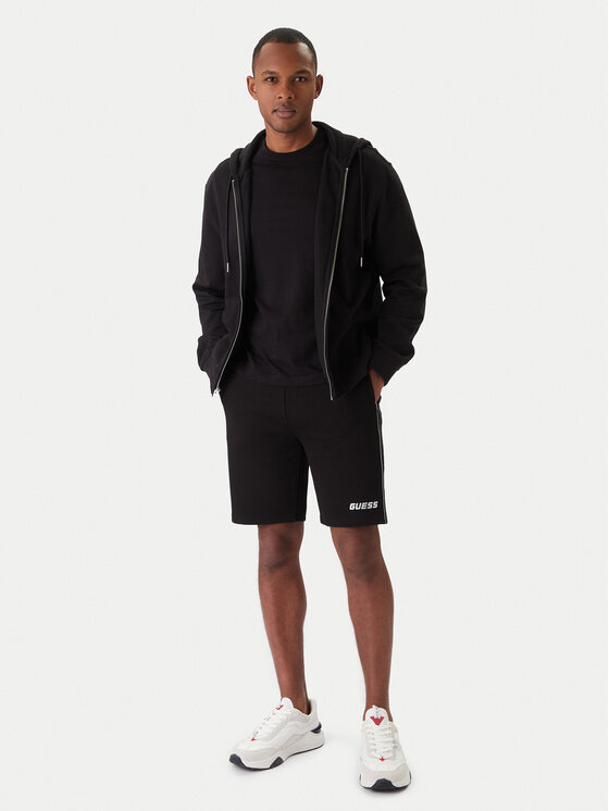 Guess Guess Stoffshorts Mickey Z4RD04 KB3P2 Schwarz Regular Fit