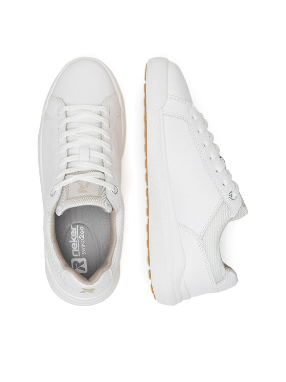 Rieker Revolution Lifestyle Rieker Revolution Lifestyle Sneakersy W1100-80 Biały