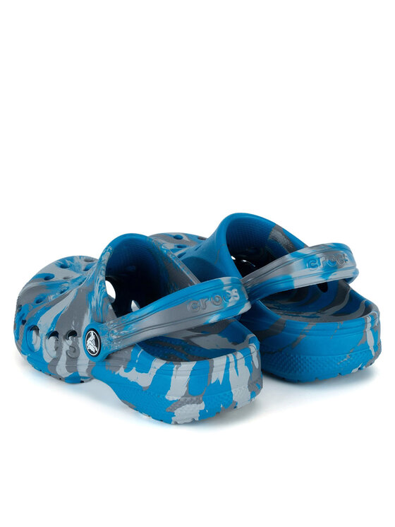 Crocs Crocs Papucs BAYA MARBLED CLOG KIDS 207016-4GL Sötétkék