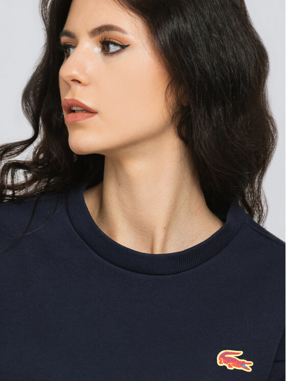 Lacoste Lacoste Bluza SF2612-166 R. 42 Granatowy Regular Fit