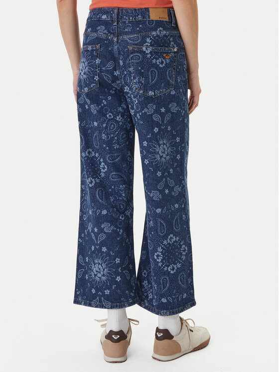 Roxy Roxy Дънки Boogie Night ERJDP03332 Син Wide Leg