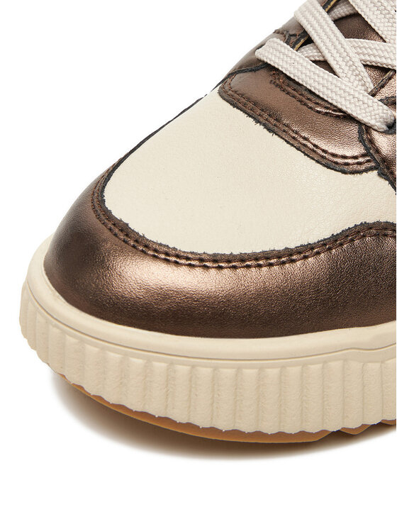 Rieker Rieker Sneakersy W1702-60 Beżowy