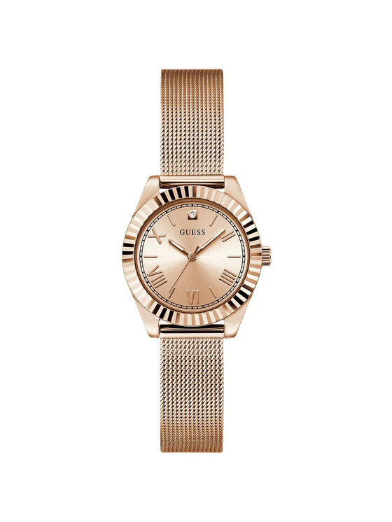 Guess Guess Zegarek GW0842L3 Różowe złoto