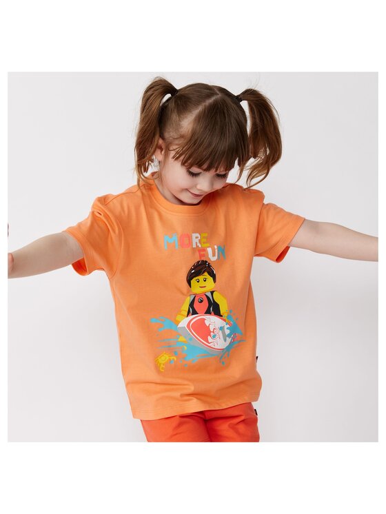 LEGO LEGO T-Shirt 12011218/248 Pomarańczowy Regular Fit