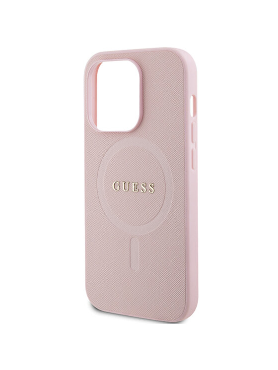 Guess Guess Etui na telefon iPhone 13 Pro Różowy