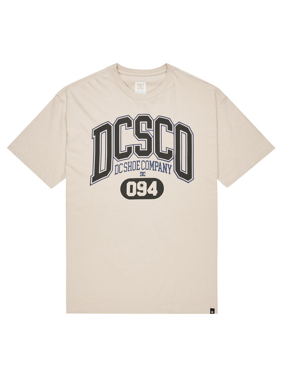 DC Shoes DC Shoes Tricou Elective EDYZT04361 Bej Regular Fit