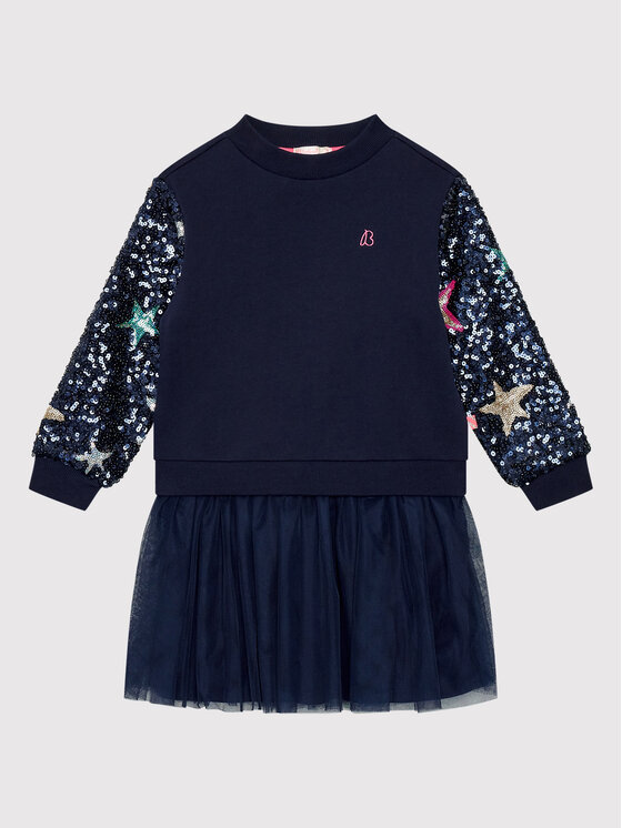 Billieblush Billieblush Sukienka codzienna U12768 Granatowy Regular Fit