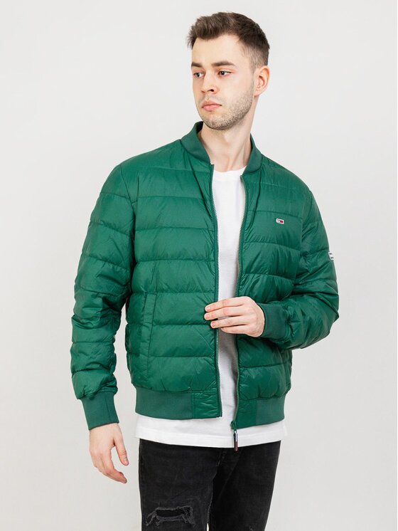Tommy Hilfiger Tommy Hilfiger Kurtka przejściowa DM0DM10597-L6N R. M Zielony Regular Fit
