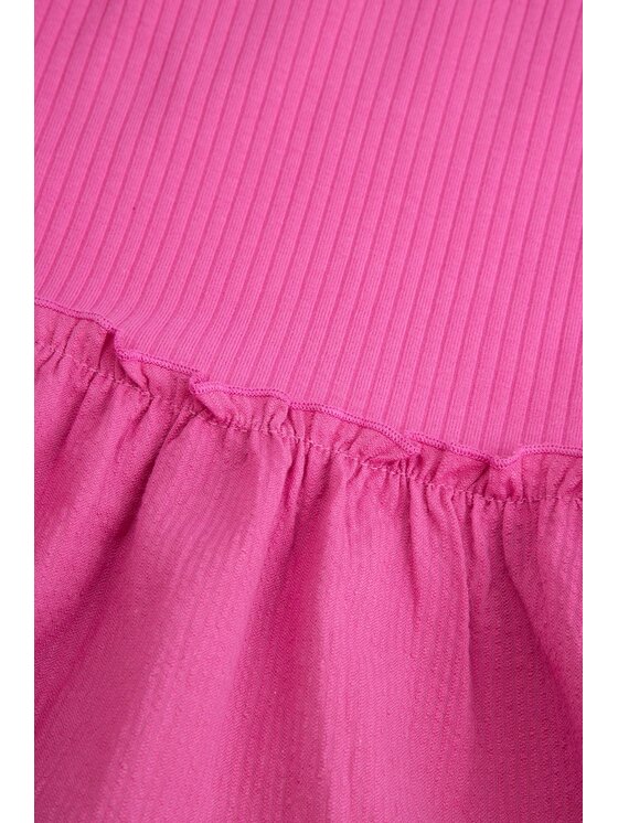 Coccodrillo Coccodrillo Sukienka codzienna WC6129302JGK-007 Różowy Regular Fit
