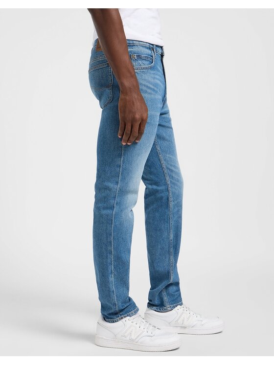 Lee Lee Jeansy Rider Niebieski Slim Fit