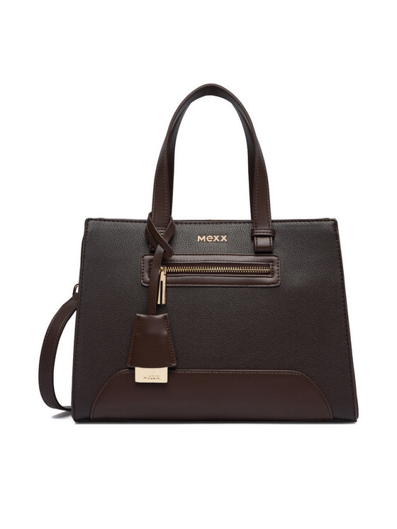 MEXX MEXX Ročna torba CEO-MEXX-S-006-10 Temno rjava