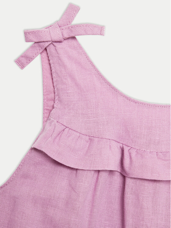 United Colors Of Benetton United Colors Of Benetton Sukienka letnia 4BE7GV01C Fioletowy Regular Fit
