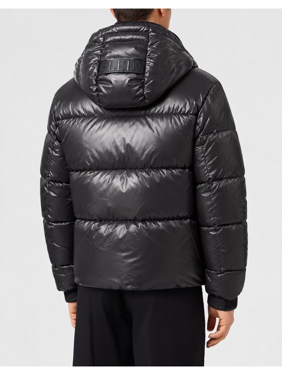 PHILIPP PLEIN PHILIPP PLEIN Kurtka bomber 31549 Czarny Regular Fit
