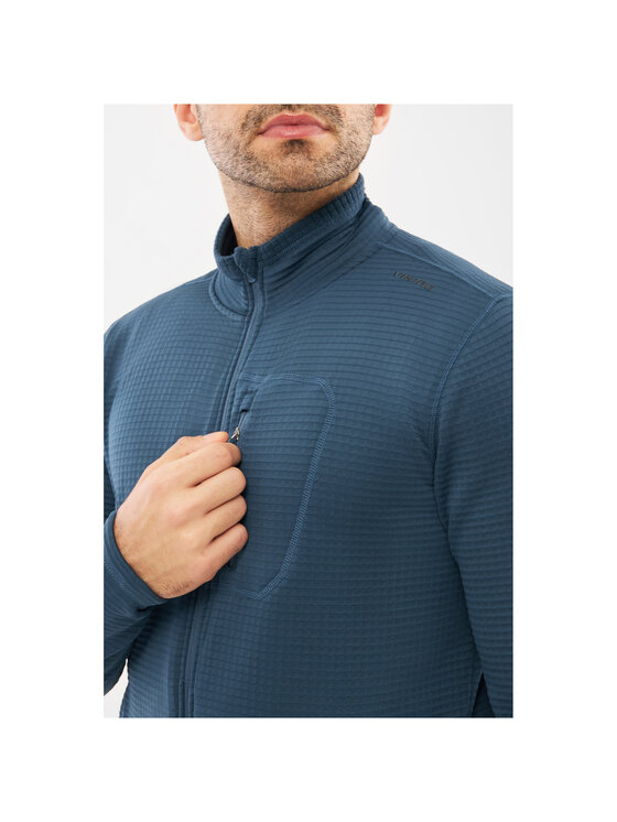 Viking Viking Bluza Admont Full Zip Man Granatowy Regular Fit